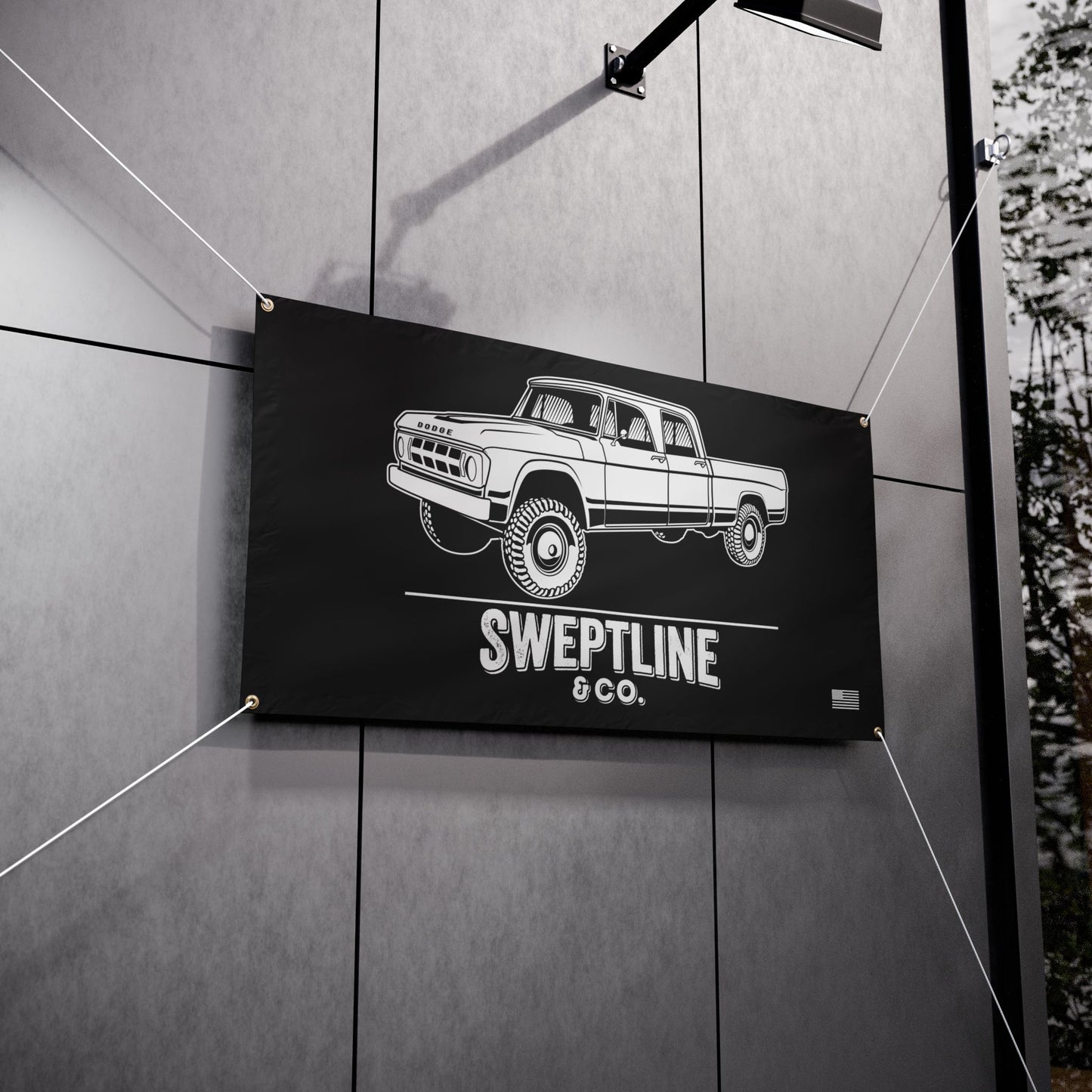 Sweptline & Co. Crew Cab Banner