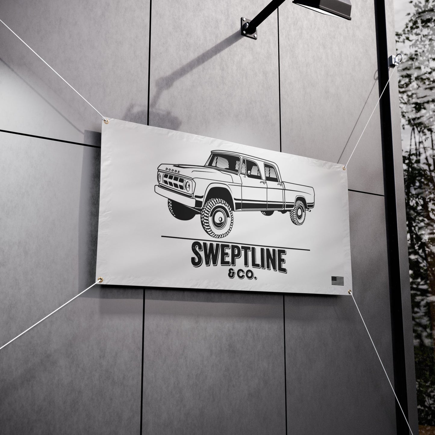 Sweptline & Co. Crew Cab Banner