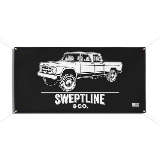 Sweptline & Co. Crew Cab Banner