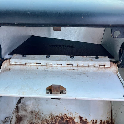 Sweptline Glove Box Liner Installed