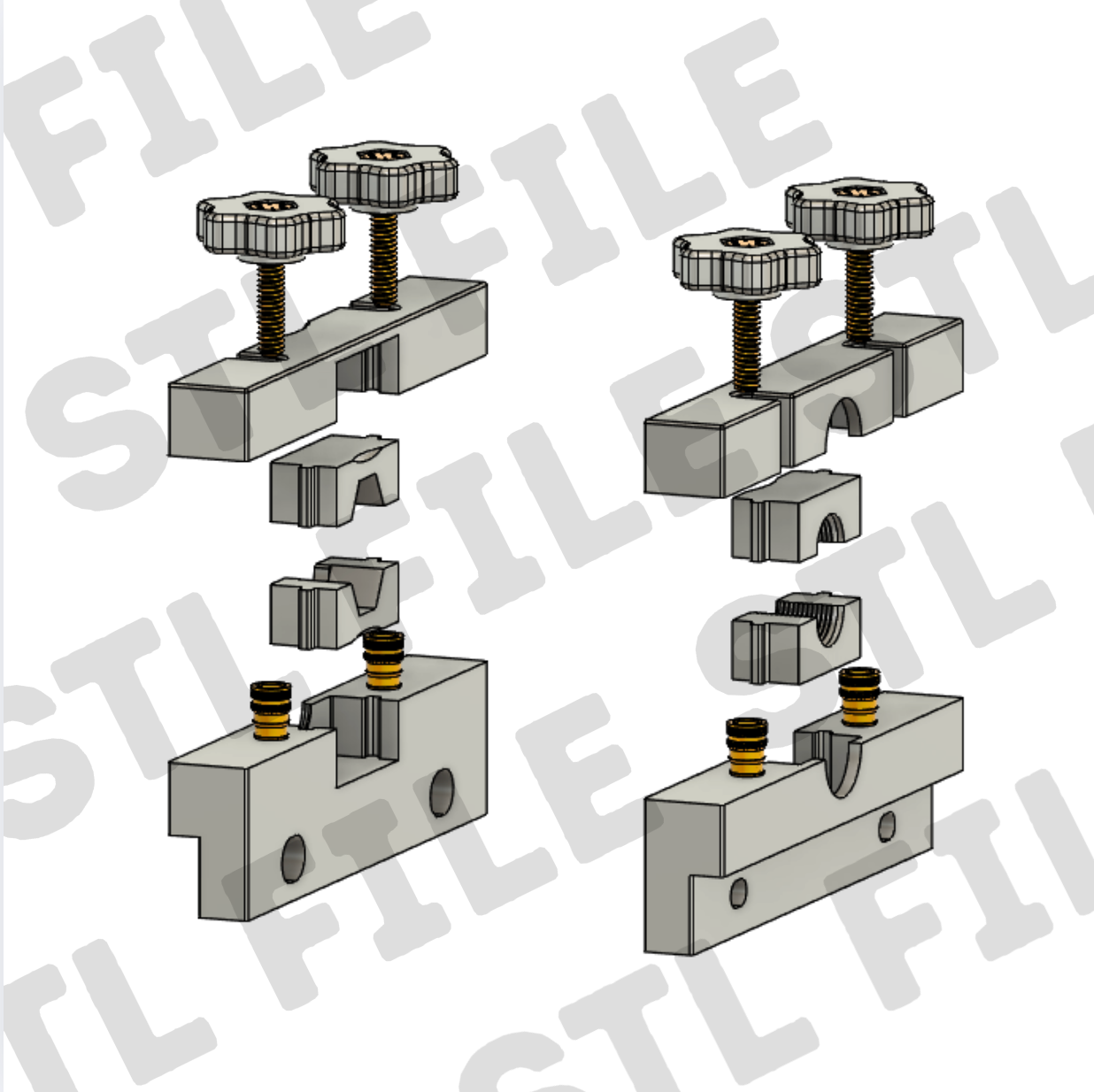 AN Push Lock Install Tool STL File